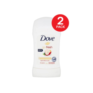 Dove Go Fresh Apple & White Tea Deodorant 40ml, 2 Pack