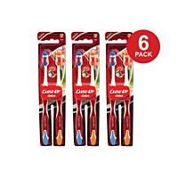 Close Up Medium Toothbrush, 6 Pack